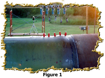 Figure 1. - Sleeved test specimen with incipient wrinkle